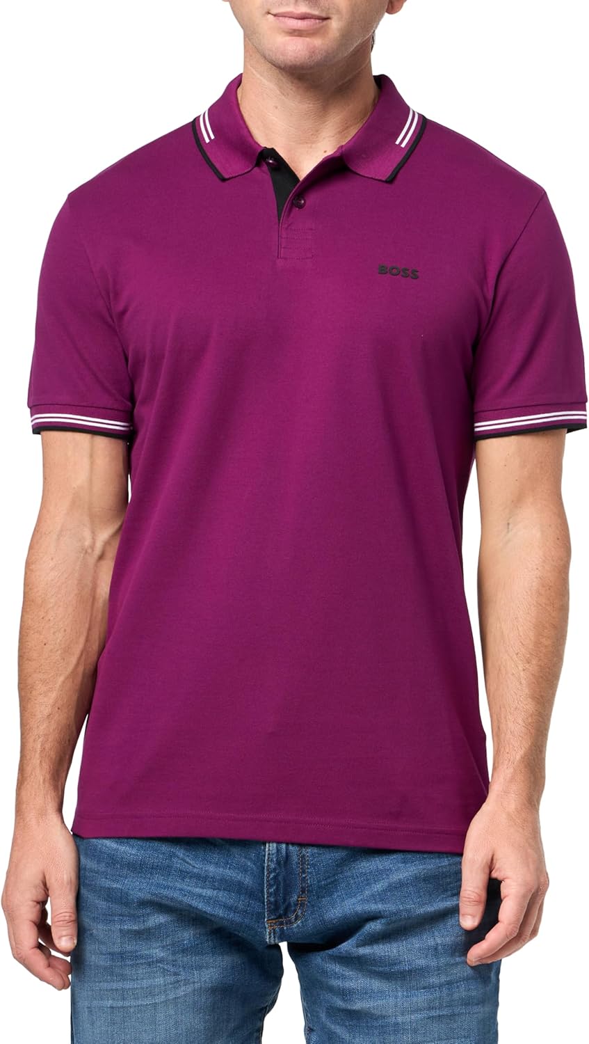 BOSS Мужская Поло Paul Modern Essential, Plum Caspia, Фиолетовый, BOSS Мужская Поло Paul Modern Essential, Plum Caspia
BOSS Мужская Поло Paul Modern Essential, Plum Caspia, Фиолетовый, BOSS Мужская Поло Paul Modern Essential, Plum Caspia