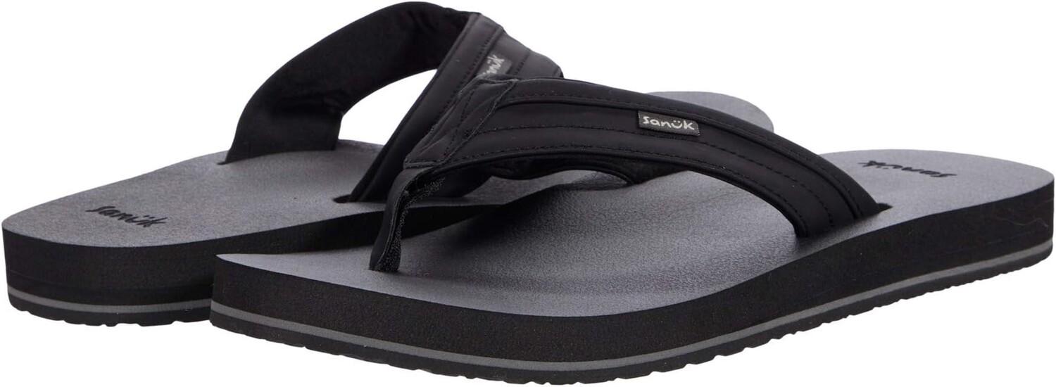 Шлепанцы Ziggy Soft Top Sanuk, черный
Шлепанцы Ziggy Soft Top Sanuk, черный