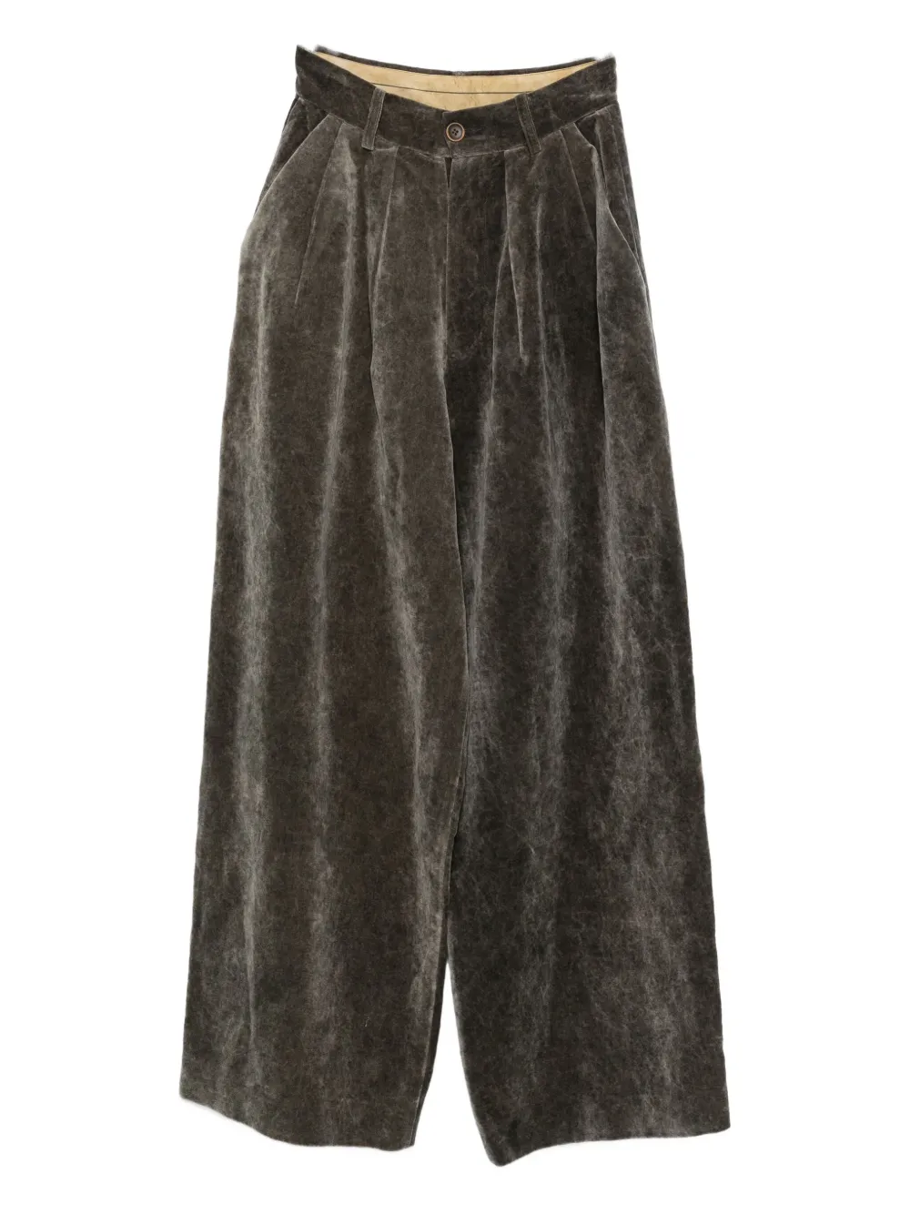 Плиссированные брюки Uma Wang, коричневый
Плиссированные брюки Uma Wang, коричневый