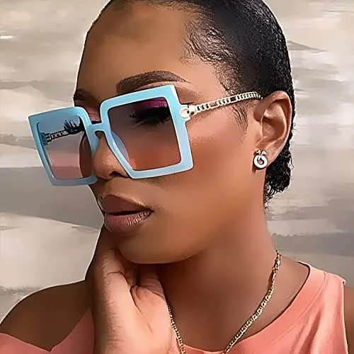 Солнцезащитные очки с цепочкой на дужках для женщин, винтажные, большие, из сплава, с градиентным переходом цвета, женские очки с полой дужкой MTZJH, Leopard Gray
Солнцезащитные очки с цепочкой на дужках для женщин, винтажные, большие, из сплава, с градиентным переходом цвета, женские очки с полой дужкой MTZJH, Leopard Gray