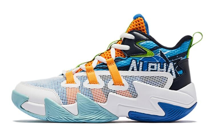 Детские баскетбольные кроссовки GS Mid-top Blue/Orange Qiaodan
Детские баскетбольные кроссовки GS Mid-top Blue/Orange Qiaodan