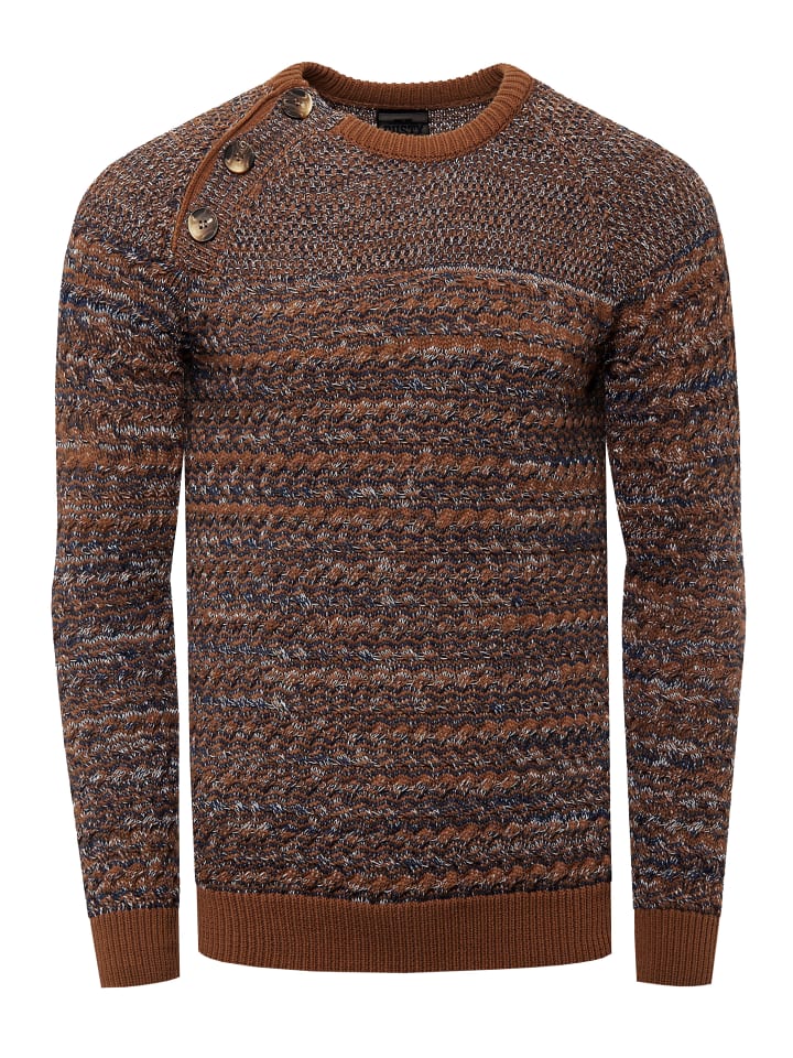 Свитер с круглым вырезом и застежкой на боковые пуговицы цвета верблюжьей шерсти Rusty Neal
Свитер с круглым вырезом и застежкой на боковые пуговицы цвета верблюжьей шерсти Rusty Neal