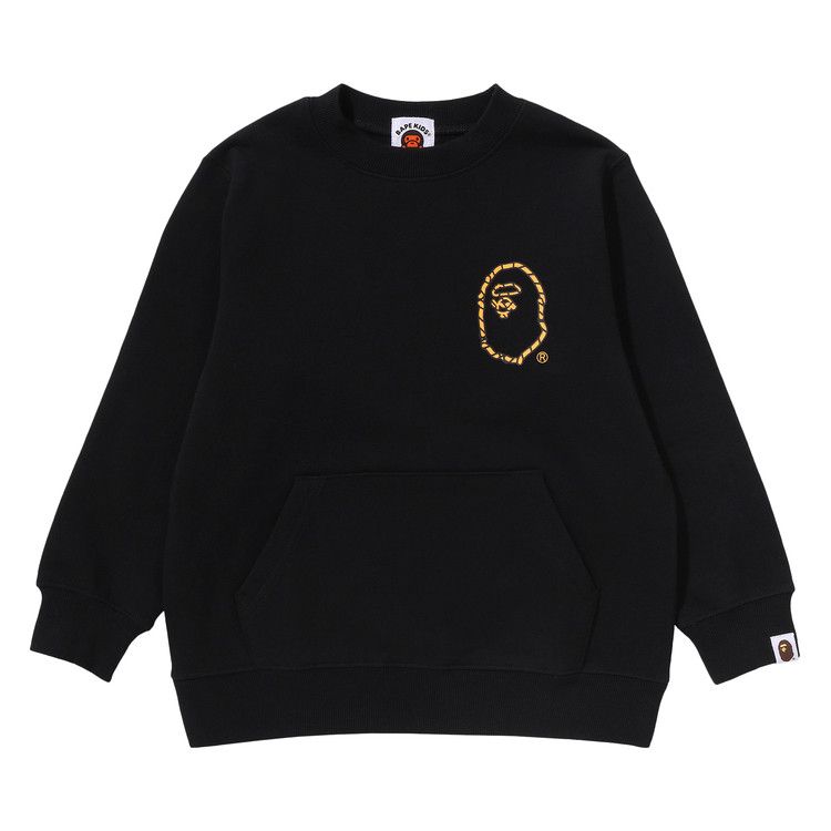 Толстовка BAPE Kids Ape Rope Crewneck Sweatshirt, Black 
Толстовка BAPE Kids Ape Rope Crewneck Sweatshirt, Black