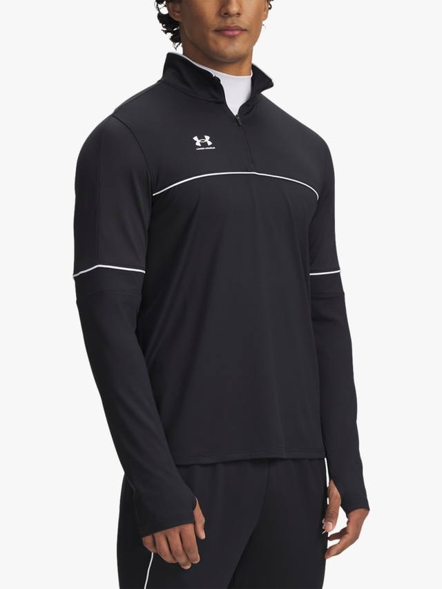 Тренировочный топ Challenger с молнией на четверть Under Armour, Black/White
Тренировочный топ Challenger с молнией на четверть Under Armour, Black/White