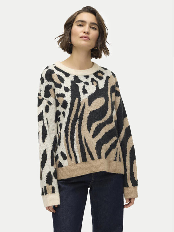 Свитер обычного кроя Vero Moda, бежевый
Свитер обычного кроя Vero Moda, бежевый