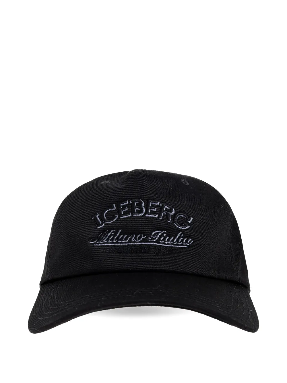 Бейсбольная кепка с вышивкой Iceberg, черный
Бейсбольная кепка с вышивкой Iceberg, черный