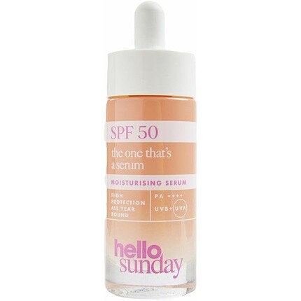 Hello Sunday The One That’s A Сыворотка Day Drops SPF50 30 мл
Hello Sunday The One That’s A Сыворотка Day Drops SPF50 30 мл