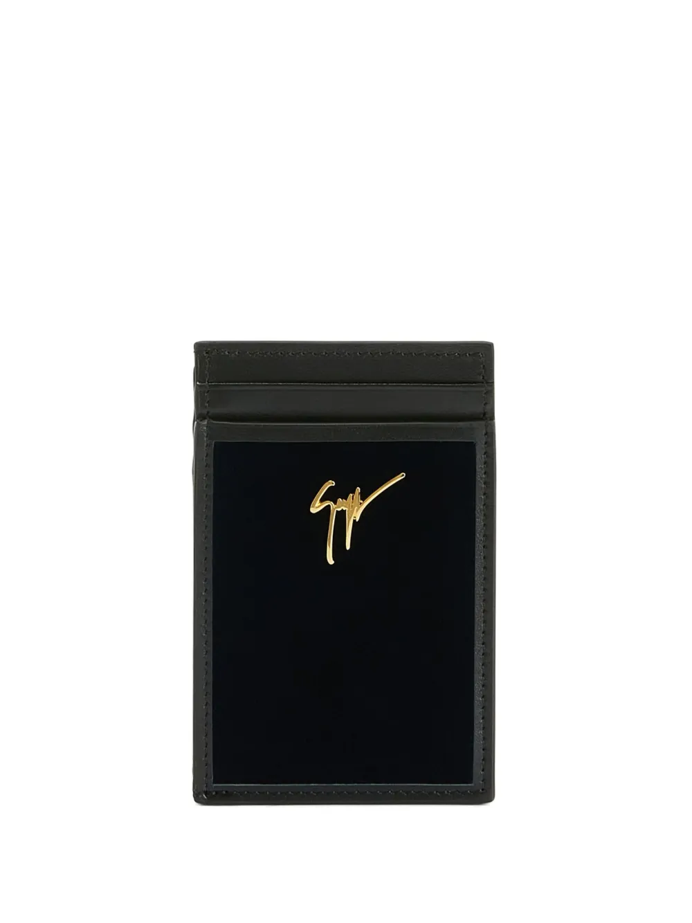 Картхолдер Albert с логотипом Giuseppe Zanotti, черный 
Картхолдер Albert с логотипом Giuseppe Zanotti, черный
