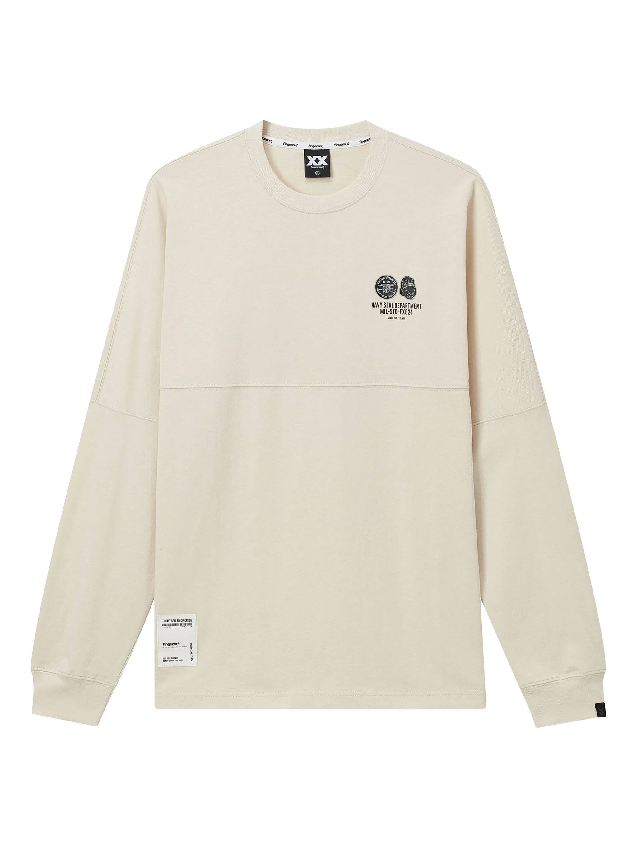 Топ с длинными рукавами Fingercroxx, бежевый
Топ с длинными рукавами Fingercroxx, бежевый