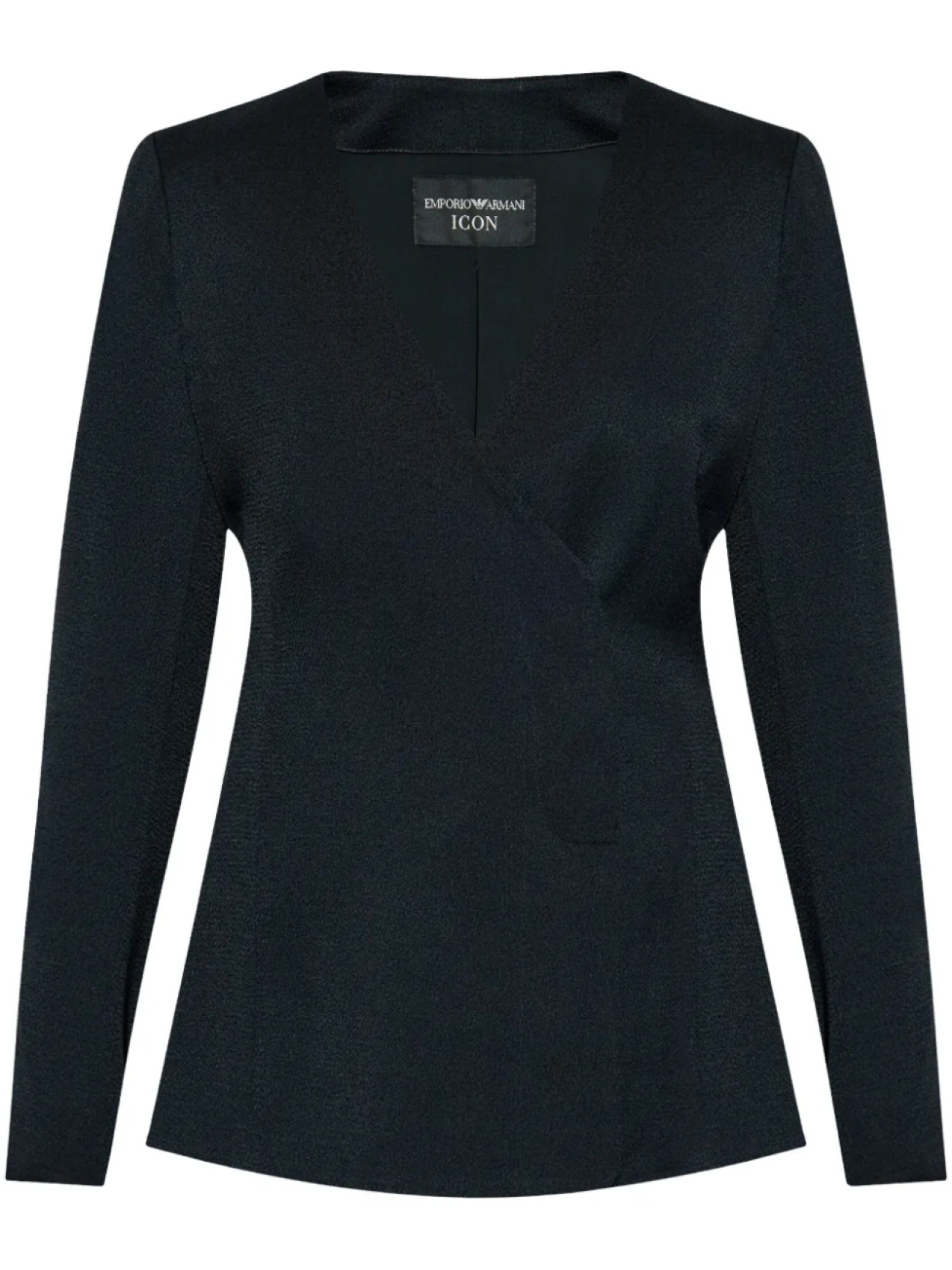 Пиджак Emporio Armani с V-образным вырезом, синий
Пиджак Emporio Armani с V-образным вырезом, синий