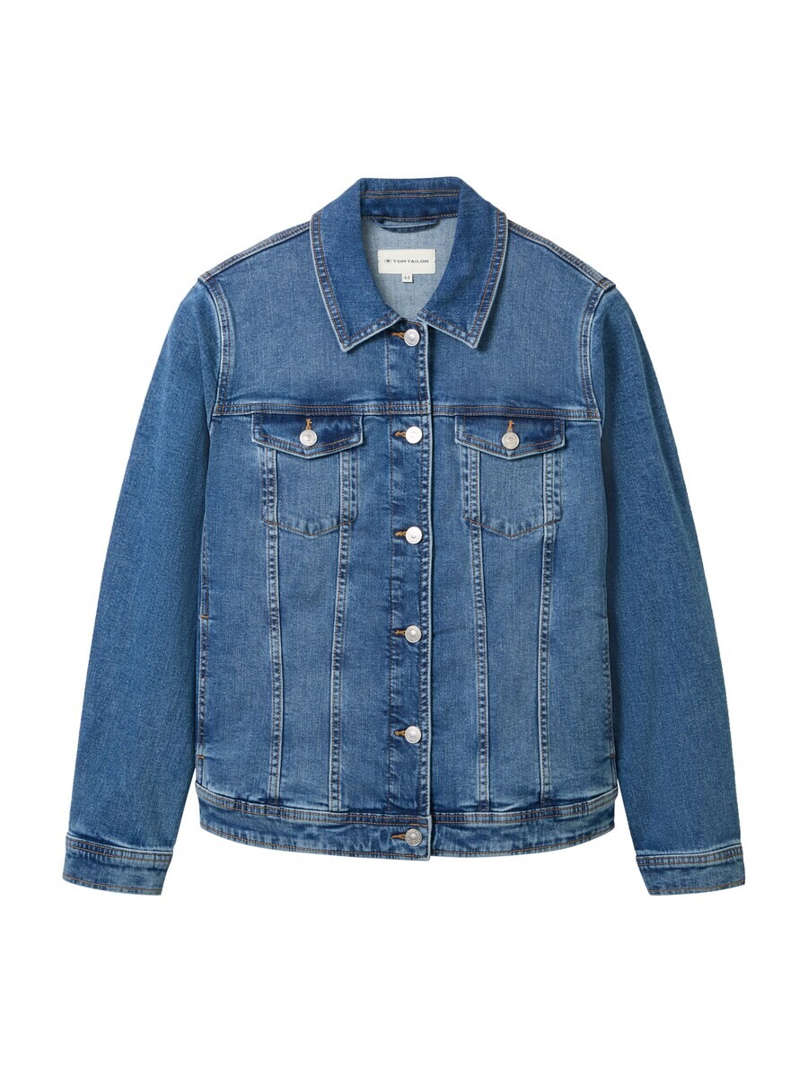 Межсезонная куртка Tom Tailor, синий джинсовый
Межсезонная куртка Tom Tailor, синий джинсовый