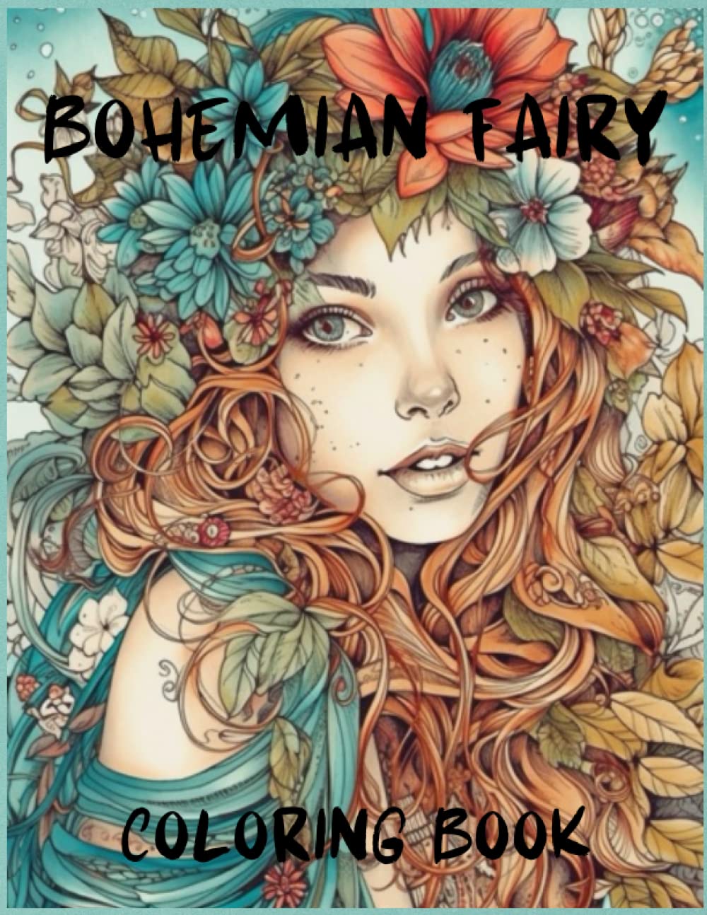 Bohemian Fairy coloring book
Bohemian Fairy coloring book