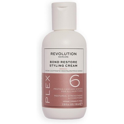Revolution Haircare London Plex 6 Bond Restore крем для укладки 100 мл, Revolution Beauty
Revolution Haircare London Plex 6 Bond Restore крем для укладки 100 мл, Revolution Beauty