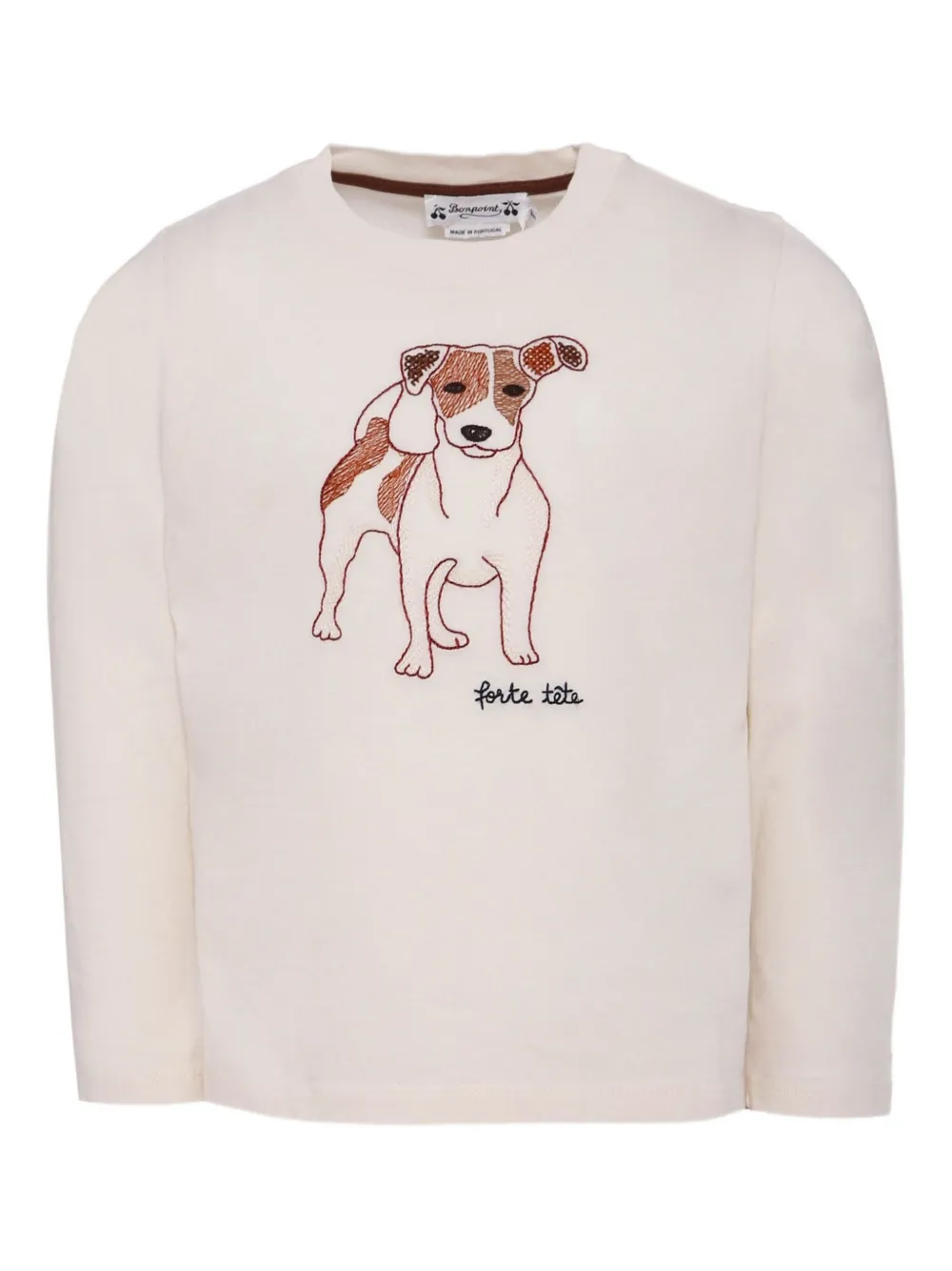 Толстовка с длинными рукавами и принтом Bonpoint, нейтральный
Толстовка с длинными рукавами и принтом Bonpoint, нейтральный