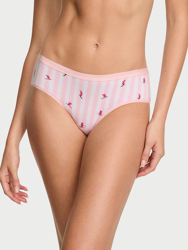 Трусики-Хипхаггеры из эластичного хлопка Victoria'S Secret, smooth pink skier stripes
Трусики-Хипхаггеры из эластичного хлопка Victoria'S Secret, smooth pink skier stripes