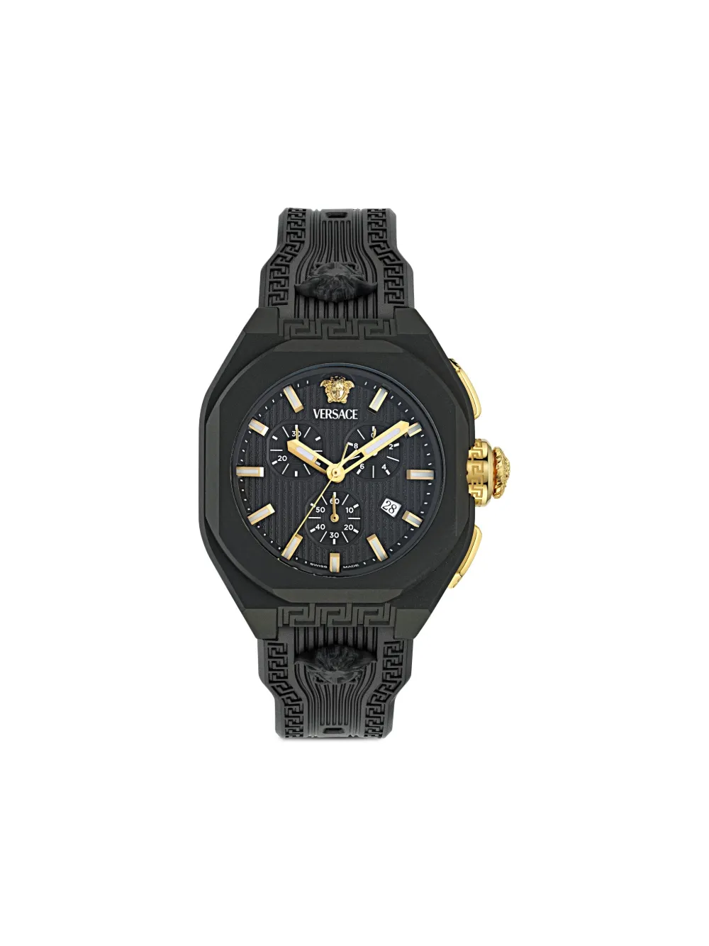 Наручные часы V-Legend Chrono 44 мм Versace, черный
Наручные часы V-Legend Chrono 44 мм Versace, черный