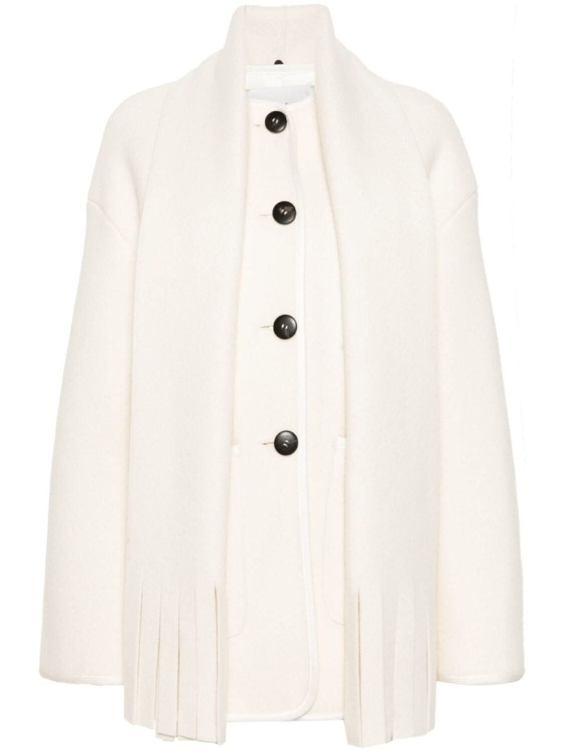 Forte Forte пальто с шарфом, белый
Forte Forte пальто с шарфом, белый