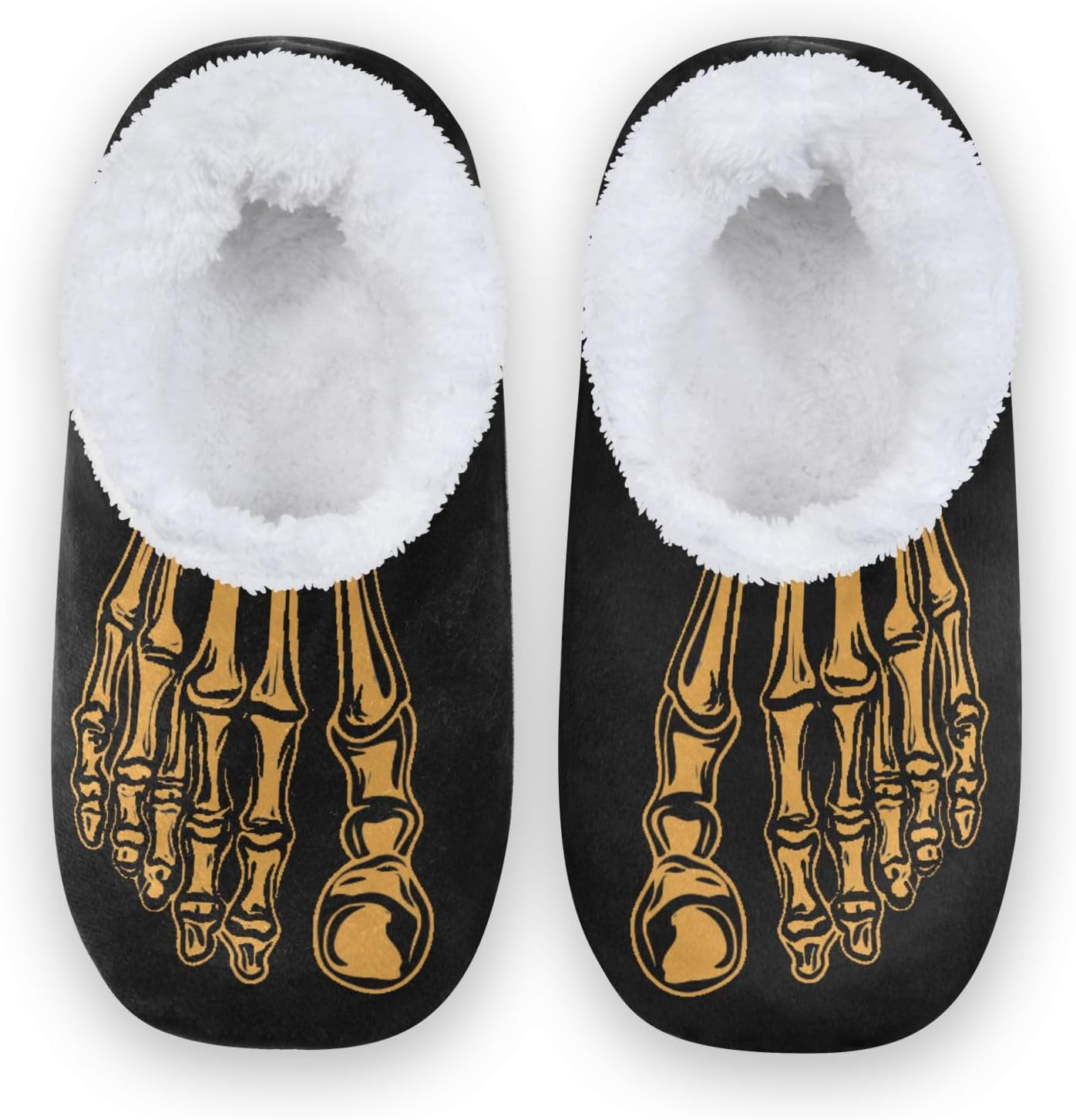 Домашние зимние тапочки DOMIKING с рисунком скелета, пушистой нескользящей мягкой подошвой, уютные домашние тапочки для мужчин и женщин. Подходят как мужчинам, так и женщинам, желтый
Домашние зимние тапочки DOMIKING с рисунком скелета, пушистой нескользящей мягкой подошвой, уютные домашние тапочки для мужчин и женщин. Подходят как мужчинам, так и женщинам, желтый