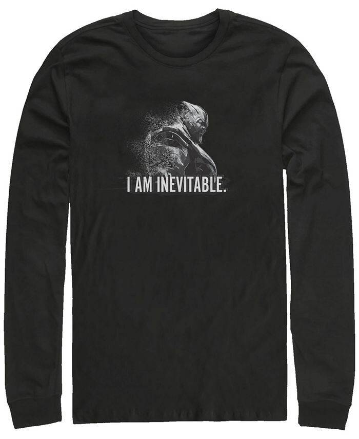 Мужская футболка Marvel Avengers Endgame Inevitable Thanos, с длинным рукавом Fifth Sun, черный
Мужская футболка Marvel Avengers Endgame Inevitable Thanos, с длинным рукавом Fifth Sun, черный