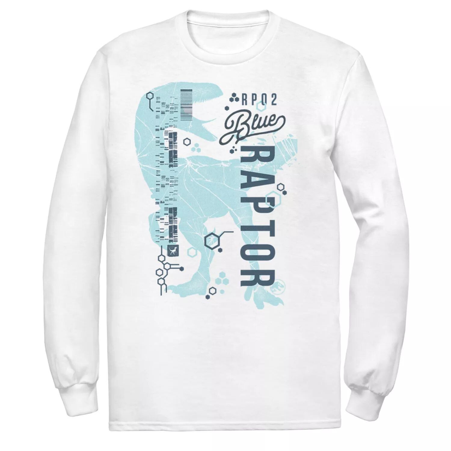 Мужская футболка с силуэтом Jurassic World Two Raptor DNA Code Licensed Character, Синий, Мужская футболка с силуэтом Jurassic World Two Raptor DNA Code Licensed Character
Мужская футболка с силуэтом Jurassic World Two Raptor DNA Code Licensed Character, Синий, Мужская футболка с силуэтом Jurassic World Two Raptor DNA Code Licensed Character