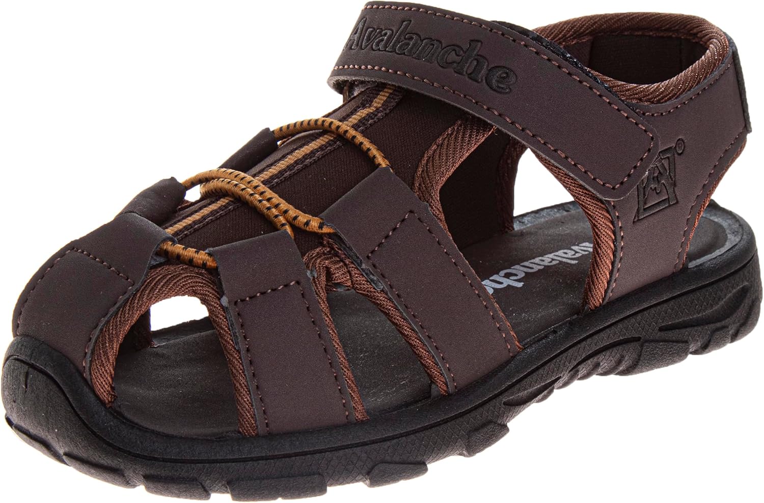 Сандалии для детей Avalanche с закрытым носком и застежкой на ремешок - прочные спортивные сандалии для мальчиков (размеры: 11-13 маленький ребенок / 1-4 большой ребенок), коричневый
Сандалии для детей Avalanche с закрытым носком и застежкой на ремешок - прочные спортивные сандалии для мальчиков (размеры: 11-13 маленький ребенок / 1-4 большой ребенок), коричневый
