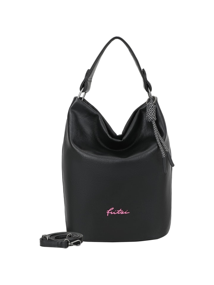 Fritzi aus Preußen Сумка-ведро Lou 27 см, черная
Fritzi aus Preußen Сумка-ведро Lou 27 см, черная