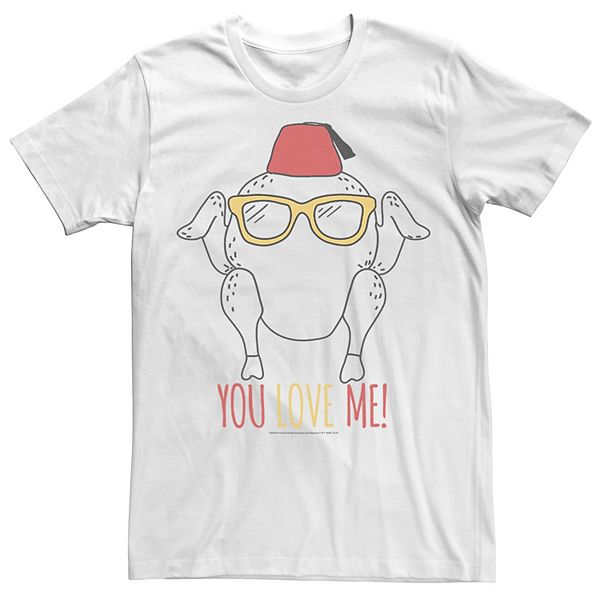 Футболка Big & tall friends tv show turkey "you love me!" Licensed Character
Футболка Big & tall friends tv show turkey "you love me!" Licensed Character