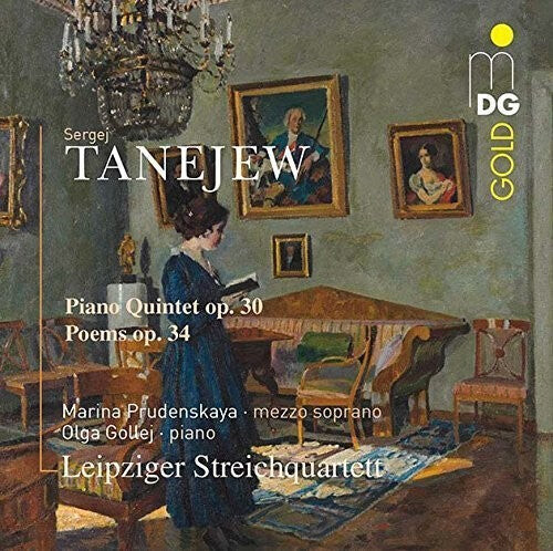 CD диск Leipzig String Quartet / Gollej, Olga: Taneyev: Piano Quintet Op.30 Songs Op.34
CD диск Leipzig String Quartet / Gollej, Olga: Taneyev: Piano Quintet Op.30 Songs Op.34
