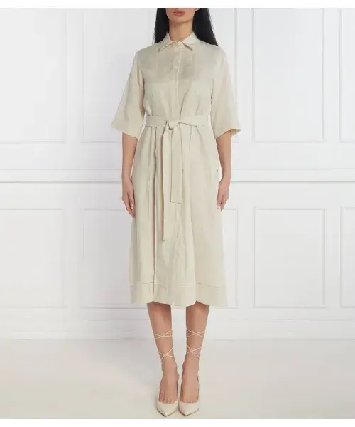 Льняное платье с поясом «ночино» Mm, бежевый
Льняное платье с поясом «ночино» Mm, бежевый