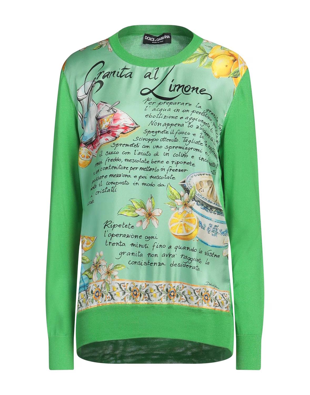 Свитер Dolce&Gabbana, зеленый
Свитер Dolce&Gabbana, зеленый