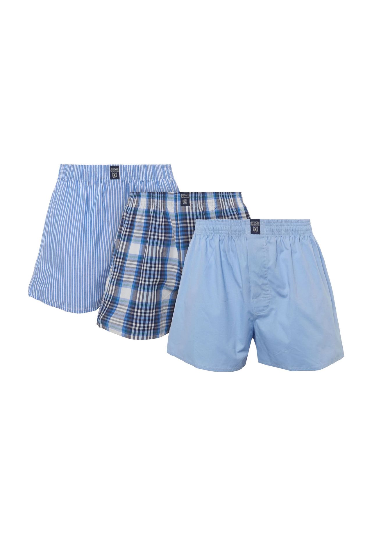 Боксеры, 3 пары, эластичный пояс, мужские DUNMORE, светло-голубой
Боксеры, 3 пары, эластичный пояс, мужские DUNMORE, светло-голубой