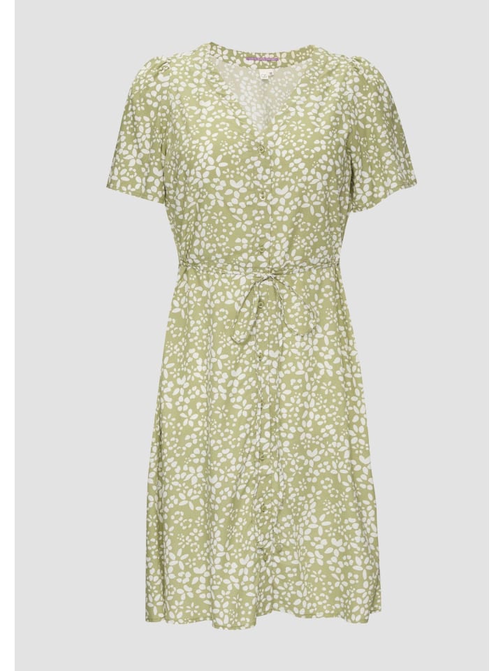 Платье цвета 72A2_светло-оливкового цвета QS
Платье цвета 72A2_светло-оливкового цвета QS