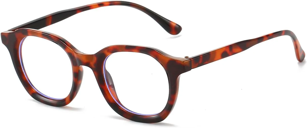 Ретро круглые солнцезащитные очки для женщин и мужчин, модные простые круглые солнцезащитные очки с защитой от УФ-излучения CUBWOSE, A02 Leopard Frame/Clear Lens
Ретро круглые солнцезащитные очки для женщин и мужчин, модные простые круглые солнцезащитные очки с защитой от УФ-излучения CUBWOSE, A02 Leopard Frame/Clear Lens