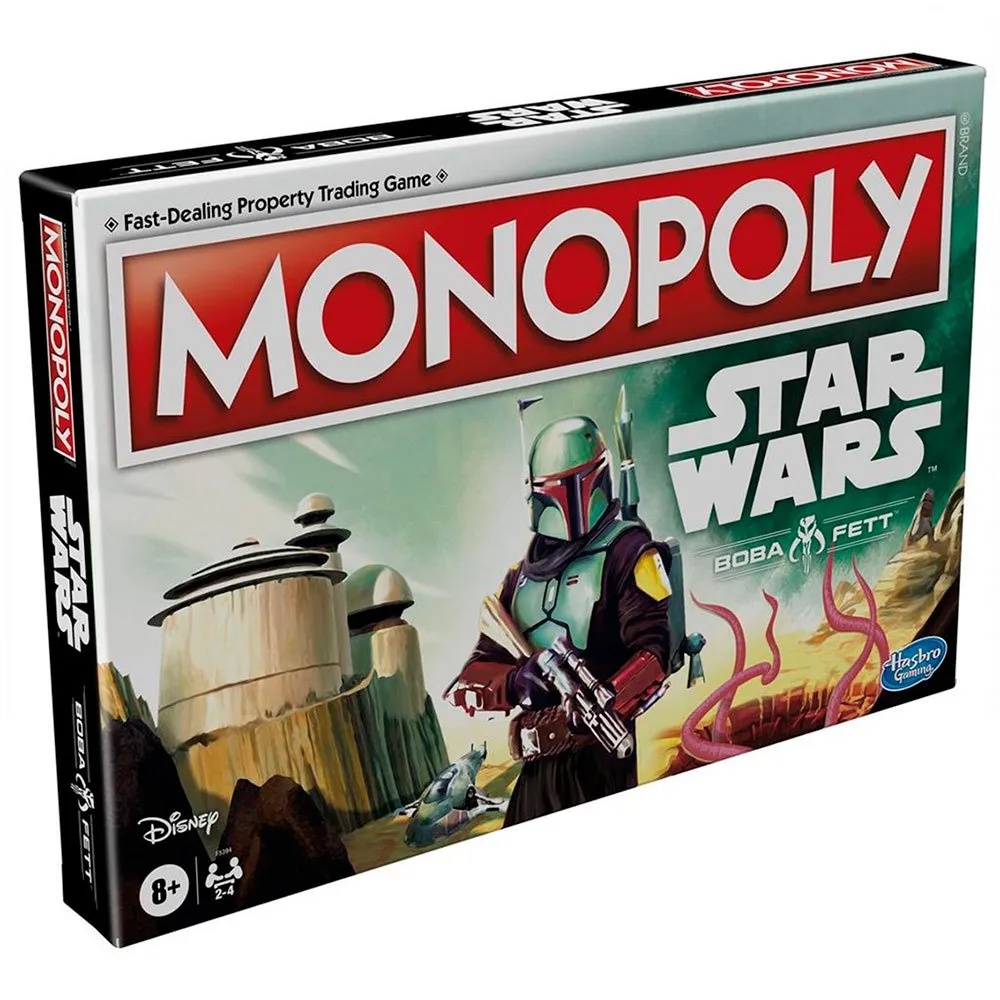 Настольная игра Hasbro Monopoly Boba Fett Star Wars (на испанском языке), мультиколор
Настольная игра Hasbro Monopoly Boba Fett Star Wars (на испанском языке), мультиколор