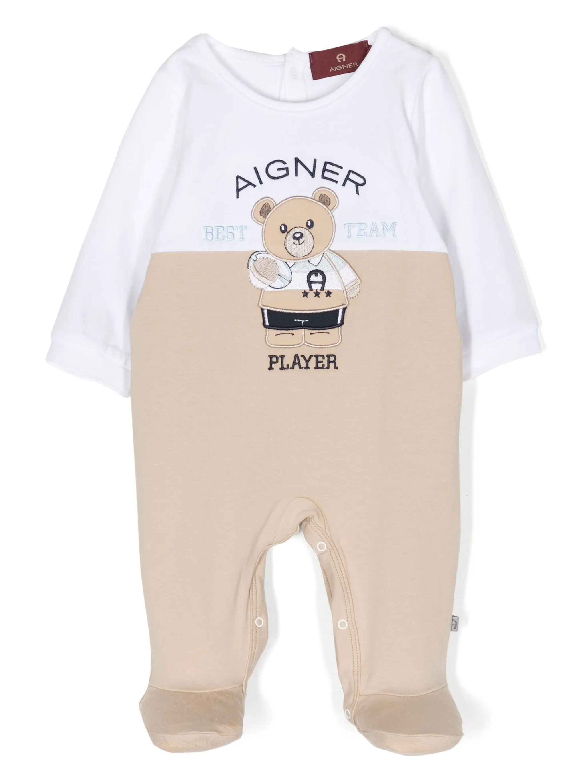 Ромпер с принтом Aigner Kids, коричневый
Ромпер с принтом Aigner Kids, коричневый