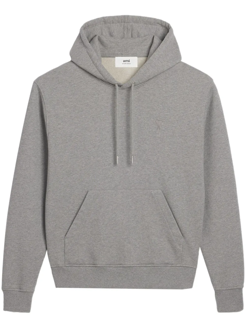 Худи из органического хлопка с вышитым логотипом AMI Paris, серый
Худи из органического хлопка с вышитым логотипом AMI Paris, серый