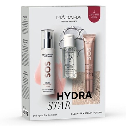 Mádara Sos Hydra Star Collection Набор для сухой и обезвоженной кожи
Mádara Sos Hydra Star Collection Набор для сухой и обезвоженной кожи