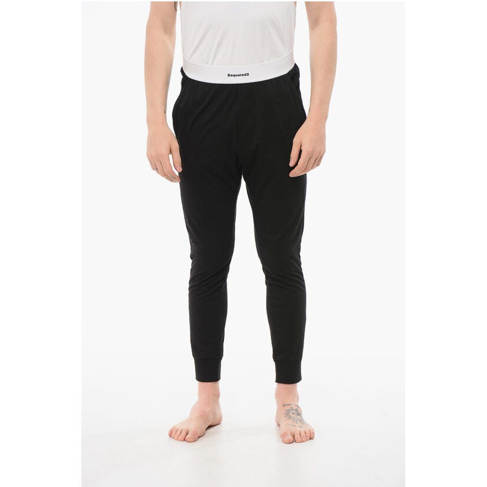 НИЖНЕЕ БЕЛЬЕ Пижамные штаны с логотипом на ленте Dsquared2, черный
НИЖНЕЕ БЕЛЬЕ Пижамные штаны с логотипом на ленте Dsquared2, черный