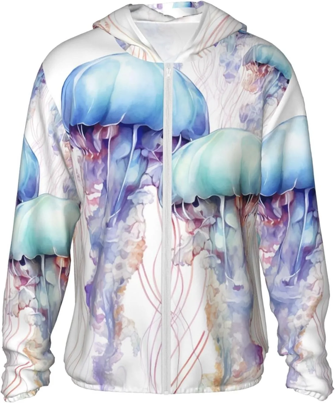 Толстовка с защитой от солнца, длинный рукав, молния, принт с медузами, карманы VTCTOASY
Толстовка с защитой от солнца, длинный рукав, молния, принт с медузами, карманы VTCTOASY