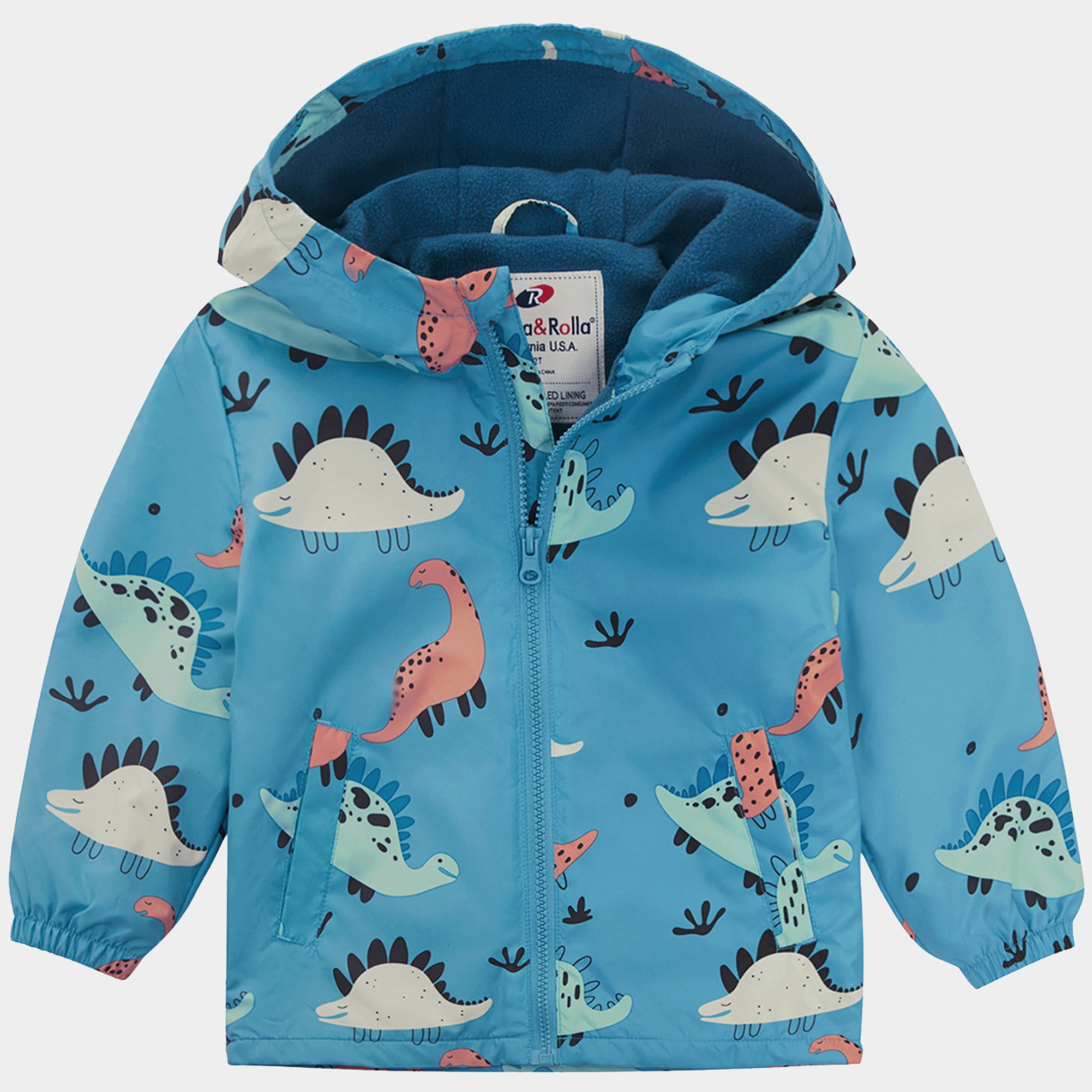 Детская флисовая ветровка-дождевик на молнии Rokka&Rolla для мальчиков, синий
Детская флисовая ветровка-дождевик на молнии Rokka&Rolla для мальчиков, синий