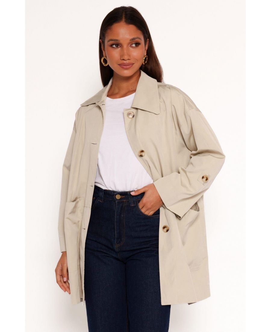 Женская куртка Stella с воротником на пуговицах Petal and Pup, Taupe
Женская куртка Stella с воротником на пуговицах Petal and Pup, Taupe