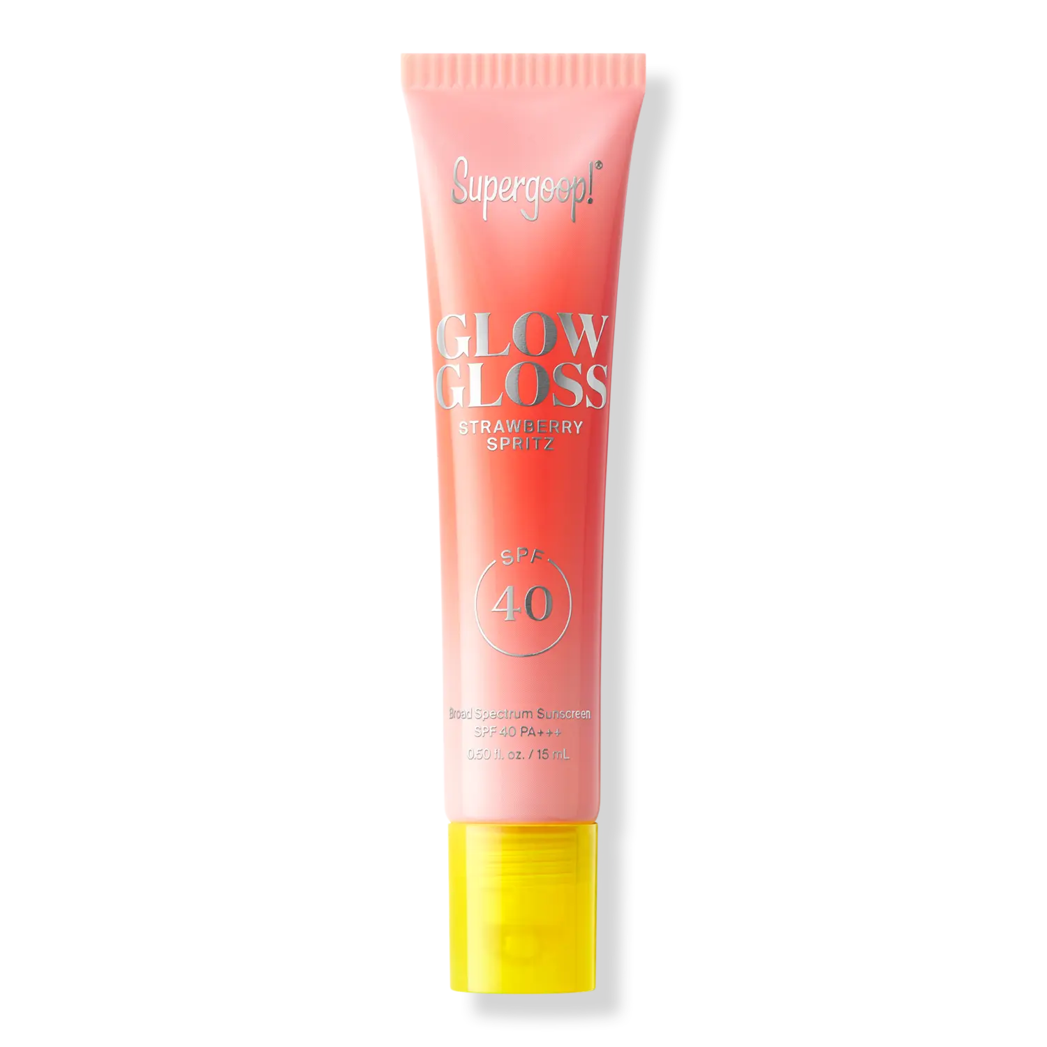 Блеск для губ Glow Gloss SPF 40 с пептидами и маслом ши Supergoop!, Strawberry Spritz (sheer coral tint)
Блеск для губ Glow Gloss SPF 40 с пептидами и маслом ши Supergoop!, Strawberry Spritz (sheer coral tint)