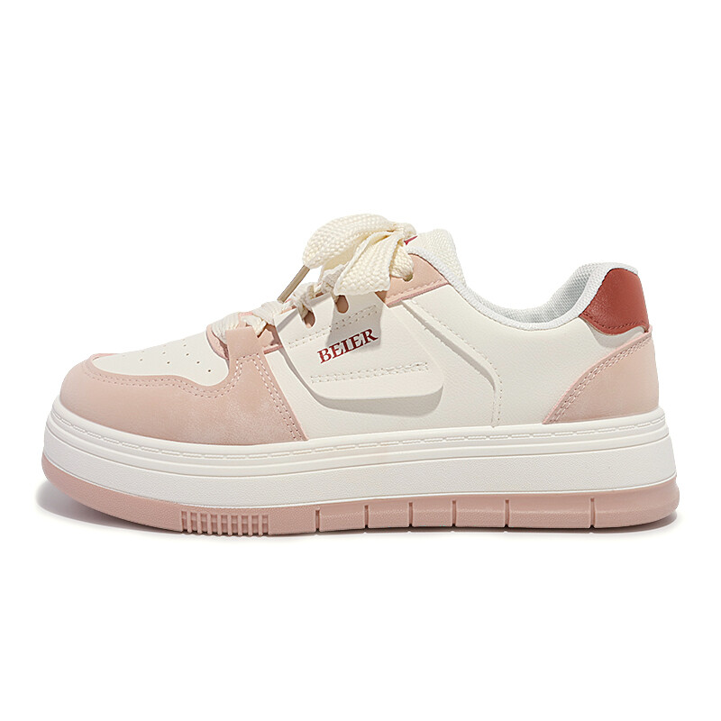 Кеды, скейтборд обувь женская низкая Mktkm, бежевый 
Кеды, скейтборд обувь женская низкая Mktkm, бежевый