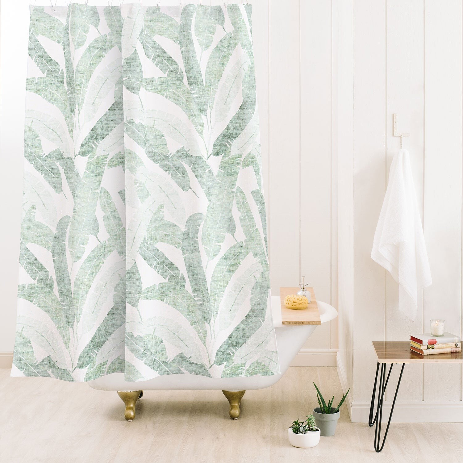 Легкая занавеска для душа Holli Zollinger Banana Leaf Deny Designs, цвет Liner Included
Легкая занавеска для душа Holli Zollinger Banana Leaf Deny Designs, цвет Liner Included