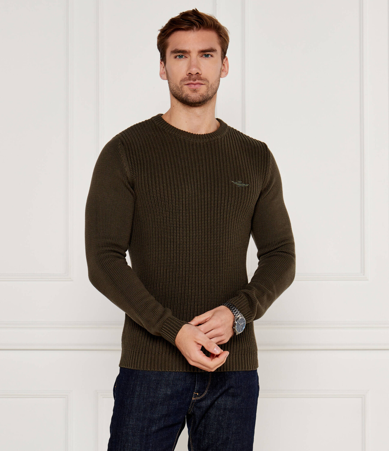 Свитер Aeronautica Militare Regular Fit, оливково-зеленый
Свитер Aeronautica Militare Regular Fit, оливково-зеленый