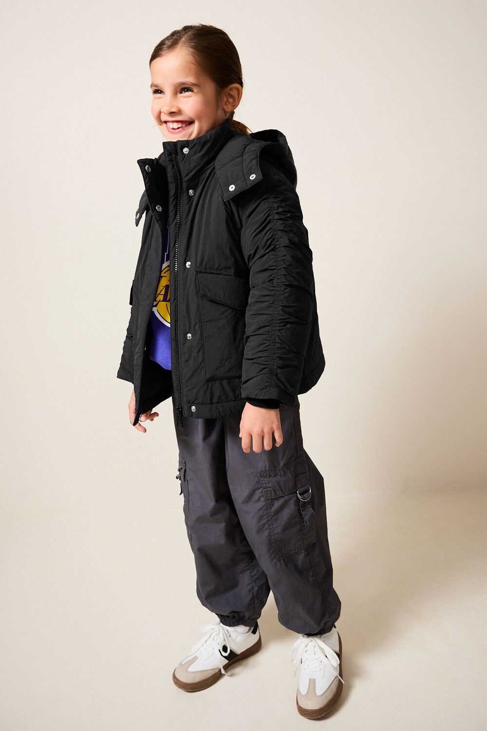 Пальто водонепроницаемое Next, черный 
Пальто водонепроницаемое Next, черный