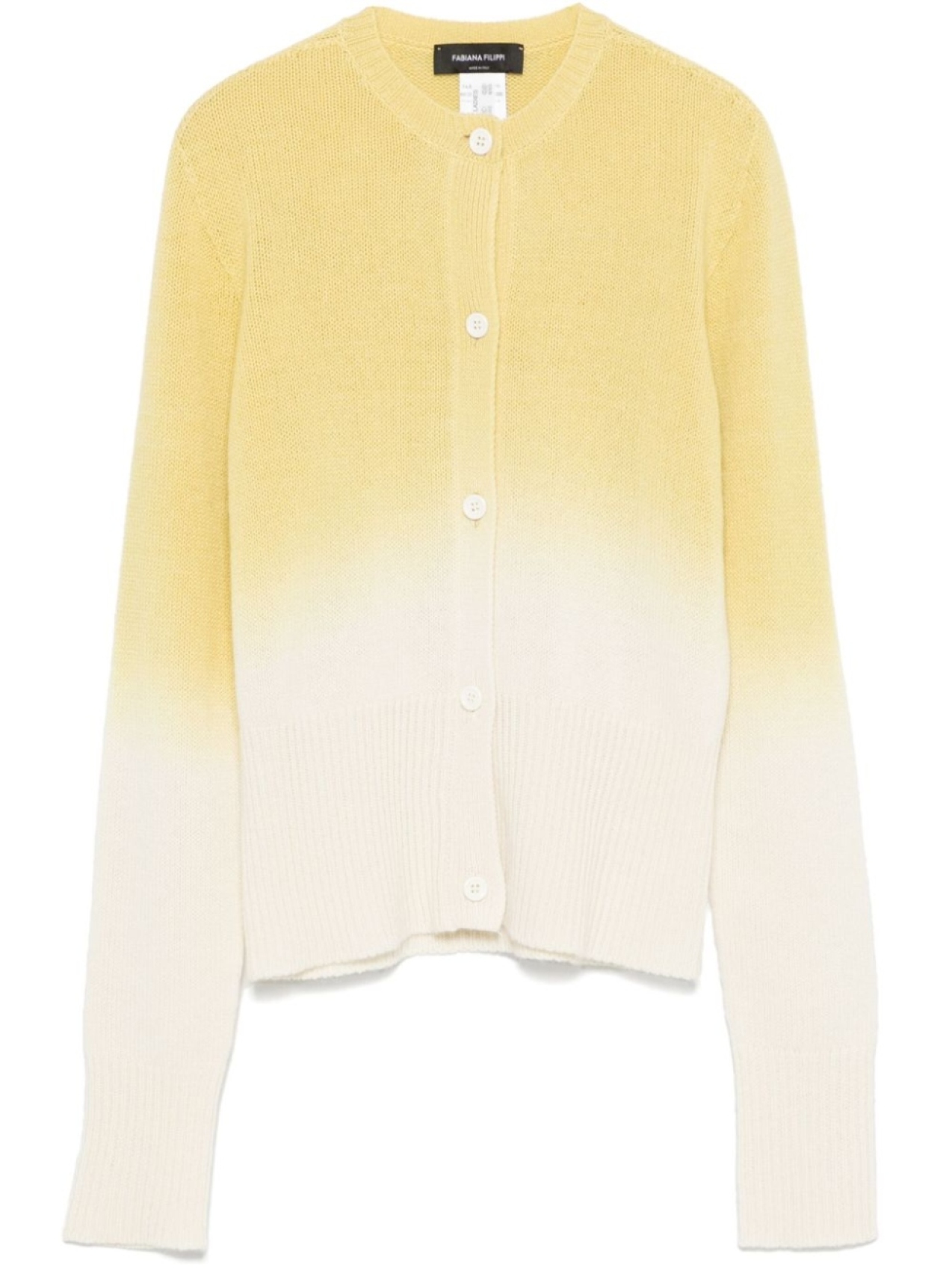 Fabiana Filippi кардиган с выцветшим эффектом, желтый
Fabiana Filippi кардиган с выцветшим эффектом, желтый