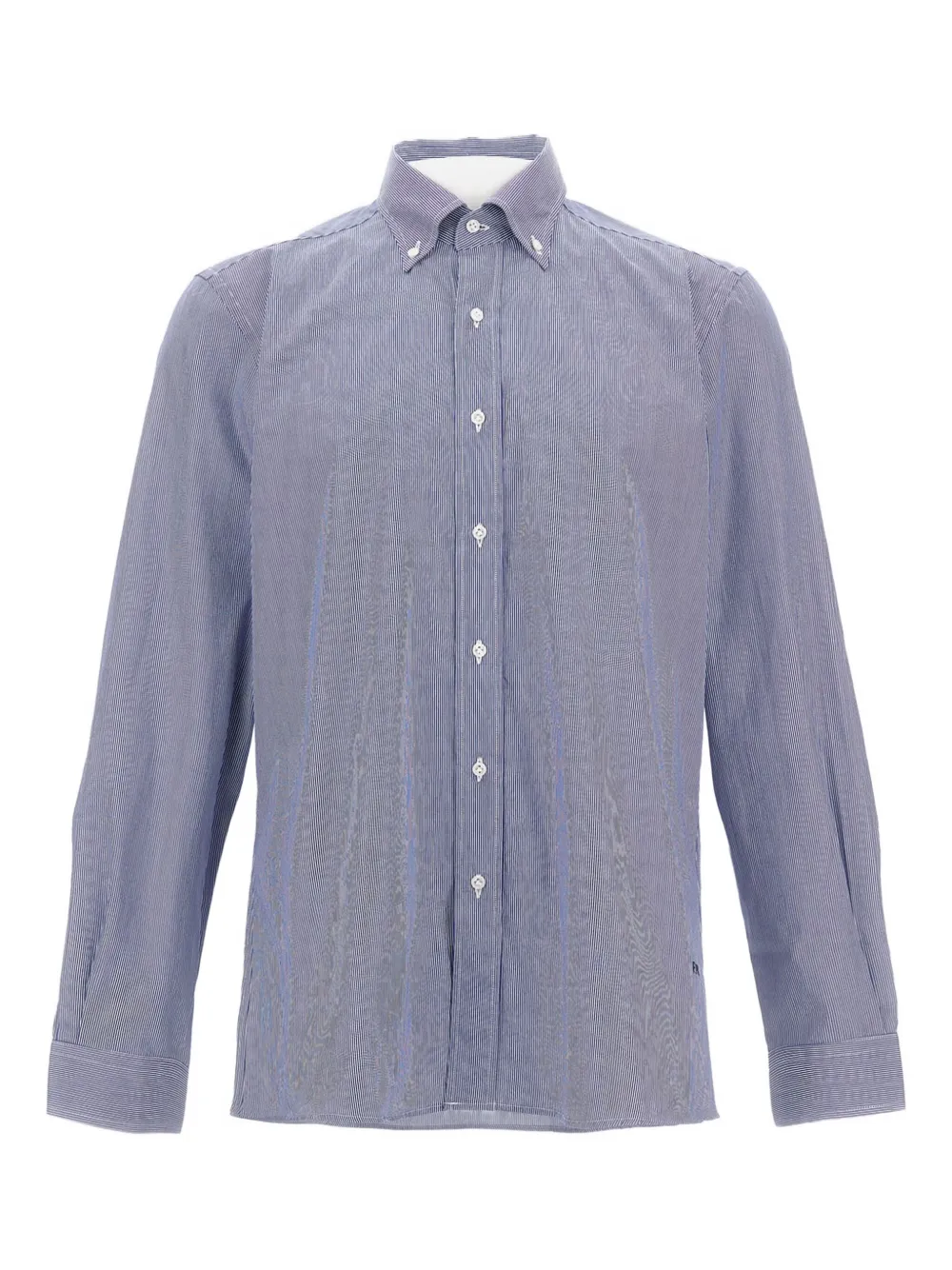 Рубашка из хлопка в тонкую полоску Fay, синий
Рубашка из хлопка в тонкую полоску Fay, синий