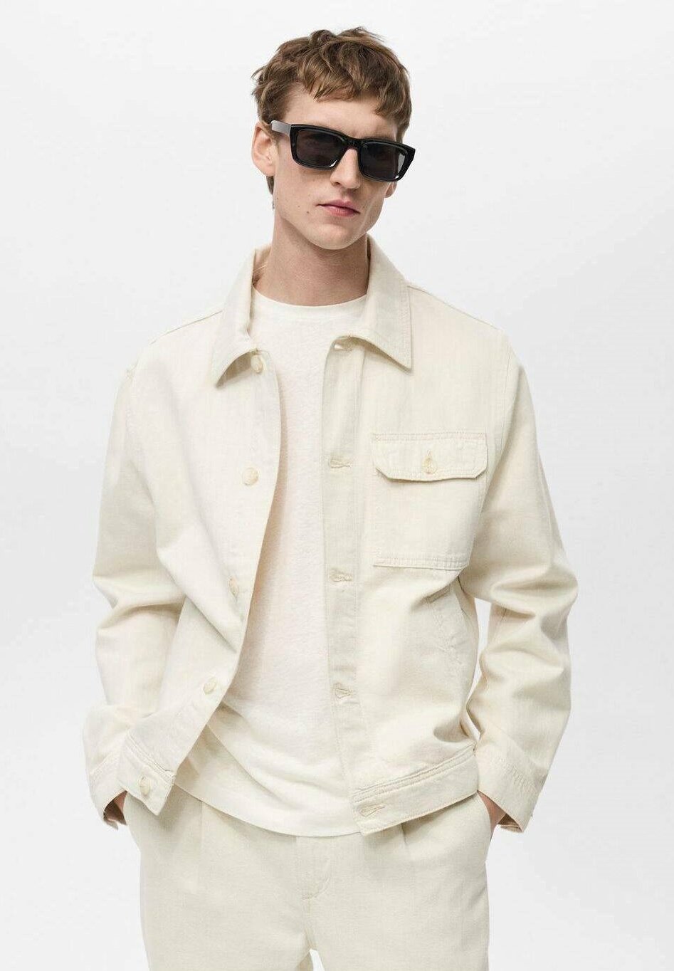 Рубашка Mango, молочный
Рубашка Mango, молочный