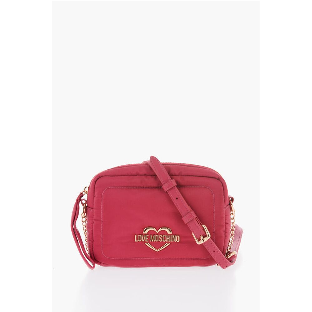 Сумка через плечо LOVE из нейлона с золотым логотипом Moschino, мультиколор
Сумка через плечо LOVE из нейлона с золотым логотипом Moschino, мультиколор